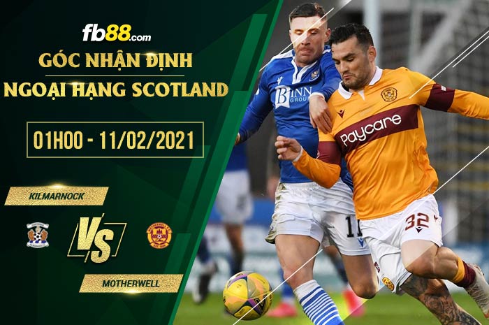 fb88-soi kèo Kilmarnock vs Motherwell