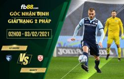 fb88-soi kèo Le Havre vs Nancy