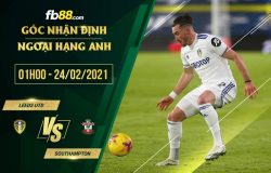 fb88-soi kèo Leeds vs Southampton