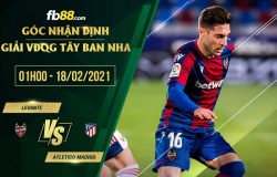 fb88-soi kèo Levante vs Atletico Madrid