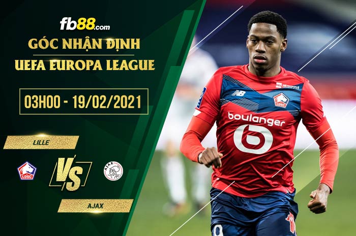 fb88-soi kèo Lille vs Ajax