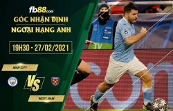 fb88-soi kèo Man City vs West Ham