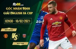 fb88-soi kèo Man United vs West Ham