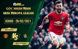 fb88-soi kèo Man Utd vs Sociedad