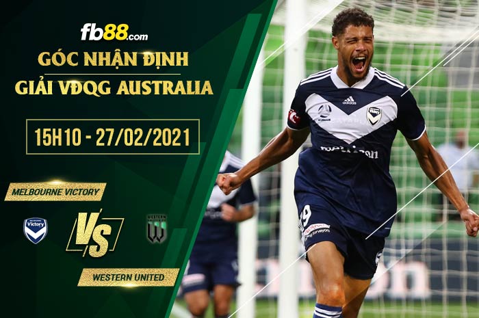 fb88-soi kèo Melbourne Victory vs Western United
