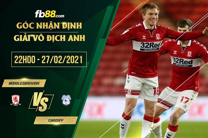 fb88-soi kèo Middlesbrough vs Cardiff