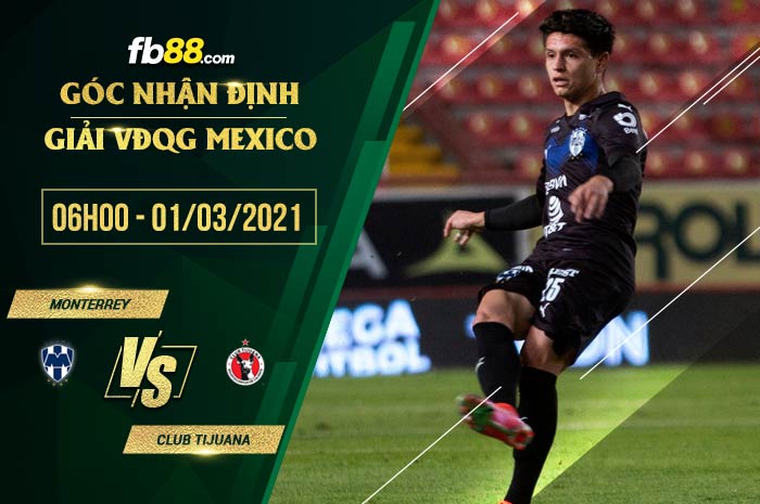 fb88-soi kèo Monterrey vs Club Tijuana