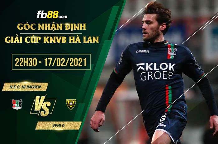 fb88-soi kèo N.E.C. Nijmegen vs Venlo