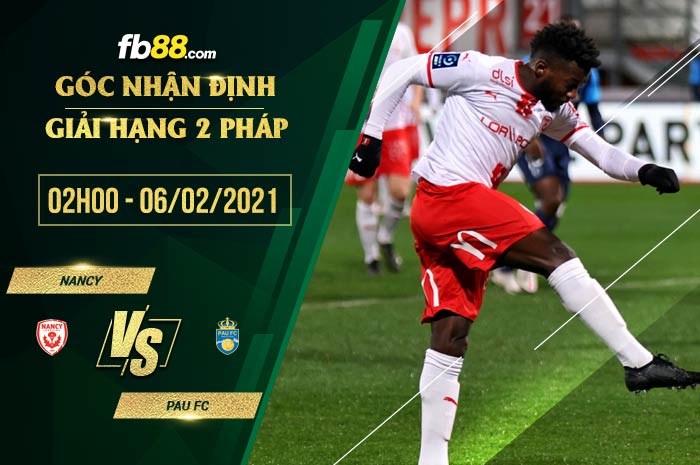 fb88-soi kèo Nancy vs Pau FC