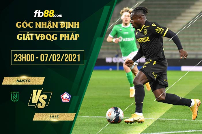 fb88-soi kèo Nantes vs Lille