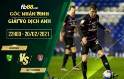 fb88-soi kèo Norwich vs Rotherham
