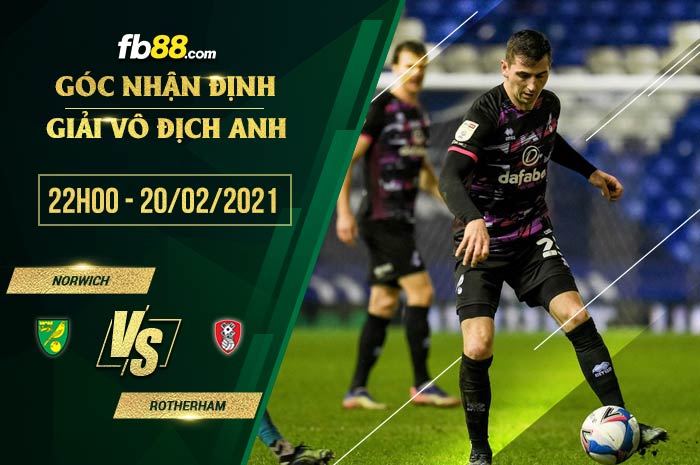 fb88-soi kèo Norwich vs Rotherham