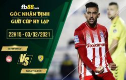 fb88-soi kèo Olympiakos vs Panaitolikos