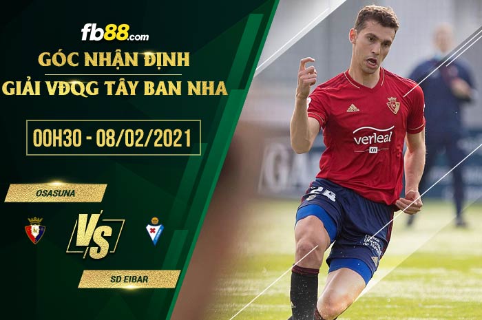 fb88-soi kèo Osasuna vs Eibar
