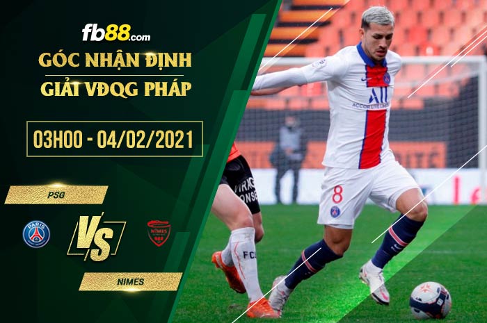 fb88-soi kèo PSG vs Nimes