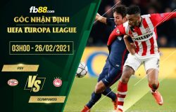fb88-soi kèo PSV vs Olympiakos