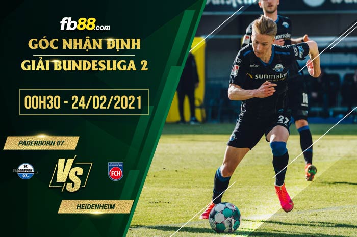 fb88-soi kèo Paderborn vs Heidenheim