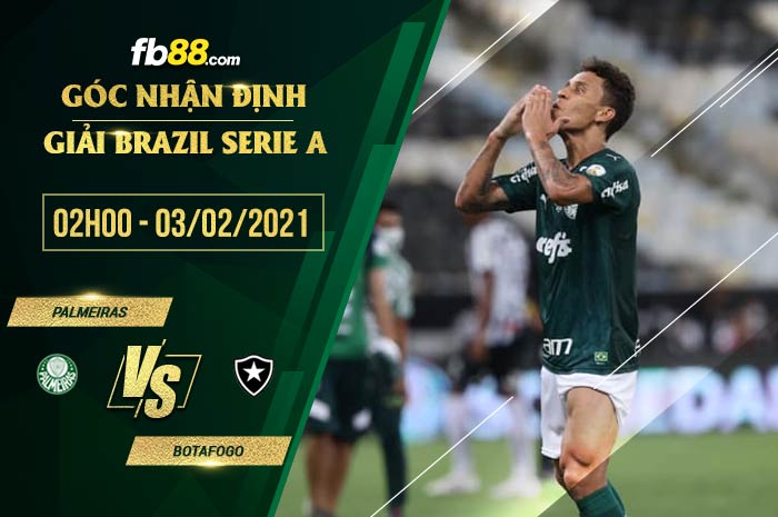 fb88-soi kèo Palmeiras vs Botafogo