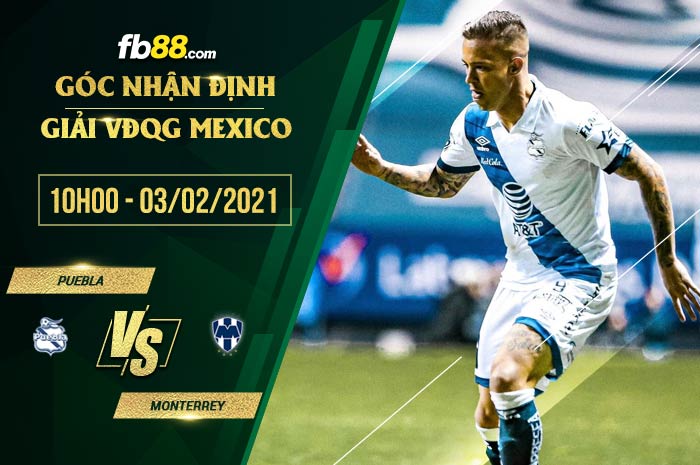 fb88-soi kèo Puebla vs Monterrey