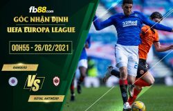 fb88-soi kèo Rangers vs Royal Antwerp