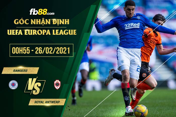 fb88-soi kèo Rangers vs Royal Antwerp