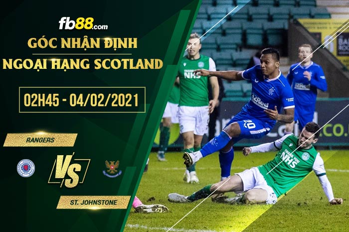 fb88-soi kèo Rangers vs St. Johnstone