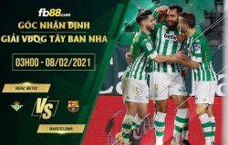 fb88-soi kèo Real Betis vs Barcelona