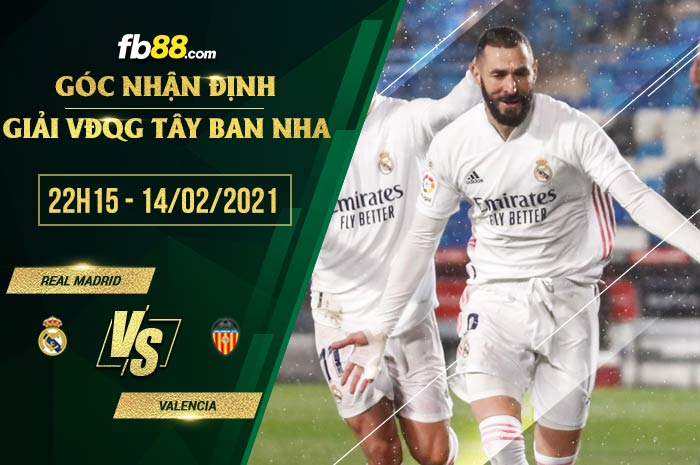 fb88-soi kèo Real Madrid vs Valencia