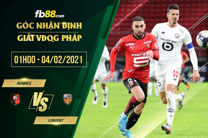 fb88-soi kèo Rennes vs Lorient