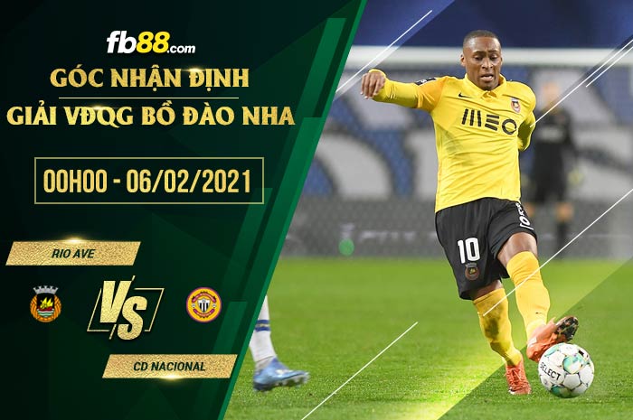 fb88-soi kèo Rio Ave vs Nacional
