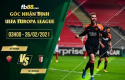 fb88-soi kèo Roma vs Braga