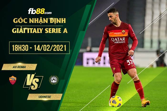 fb88-soi kèo Roma vs Udinese