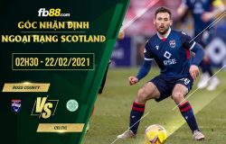 fb88-soi kèo Ross County vs Celtic