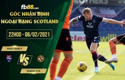 fb88-soi kèo Ross County vs Dundee United