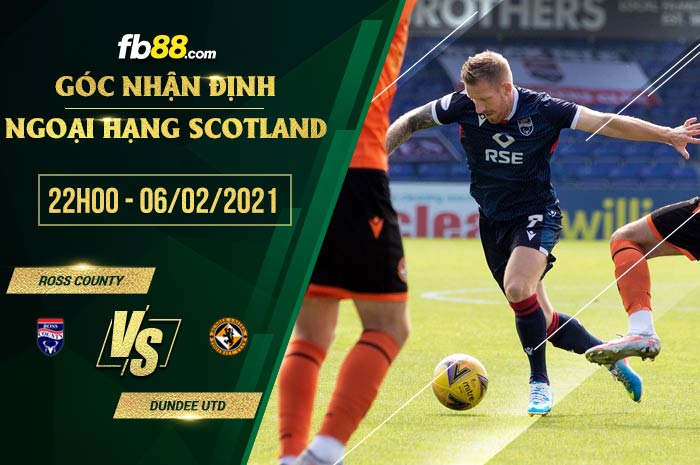 fb88-soi kèo Ross County vs Dundee United