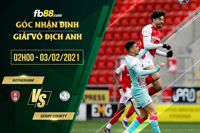 fb88-soi kèo Rotherham vs Derby County