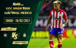 fb88-soi kèo San Luis vs Santos Laguna