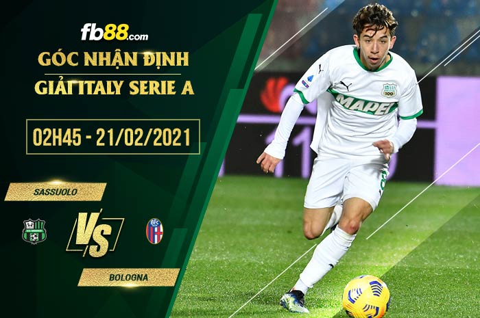 fb88-soi kèo Sassuolo vs Bologna