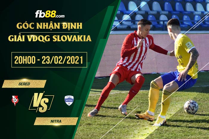 fb88-soi kèo Sered vs Nitra