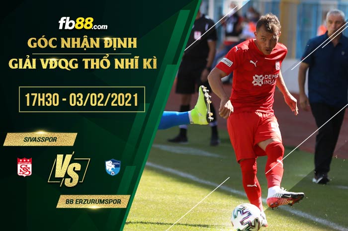 fb88-soi kèo Sivasspor vs BB Erzurumspor