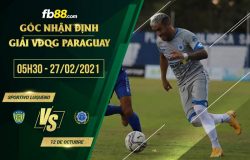 fb88-soi kèo Sportivo Luqueno vs 12 De Octubre