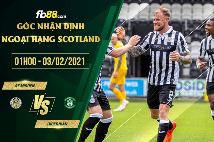 fb88-soi kèo St. Mirren vs Hibernian