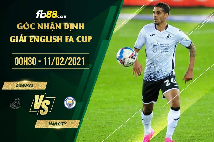 fb88-soi kèo Swansea vs Man City