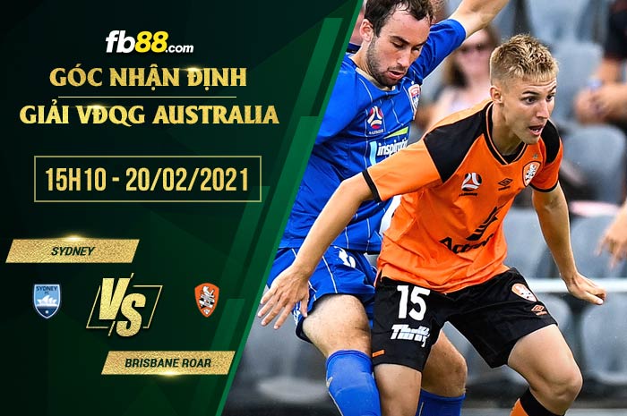 fb88-soi kèo Sydney vs Brisbane Roar