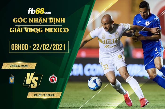 fb88-phong độ thi đấu Tigres UANL vs Club Tijuana