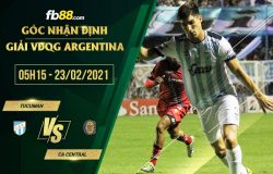 fb88-soi kèo Tucuman vs CA Central