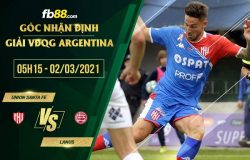 fb88-soi kèo Union Santa Fe vs Lanus