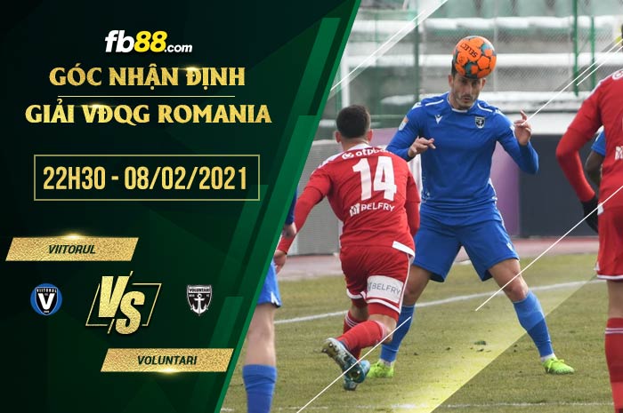 fb88-soi kèo Viitorul vs Voluntari