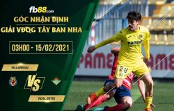fb88-soi kèo Villarreal vs Real Betis