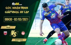 fb88-soi kèo Volos vs Olympiakos